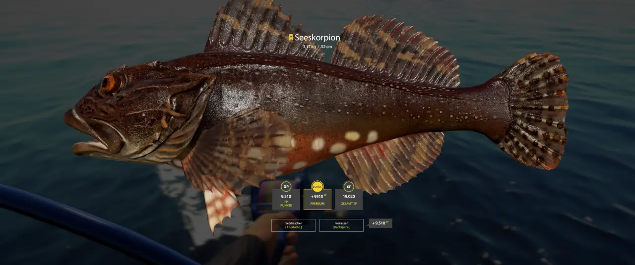 Gerade eben am 41er... :-) Auf Jiggmeister DC 250