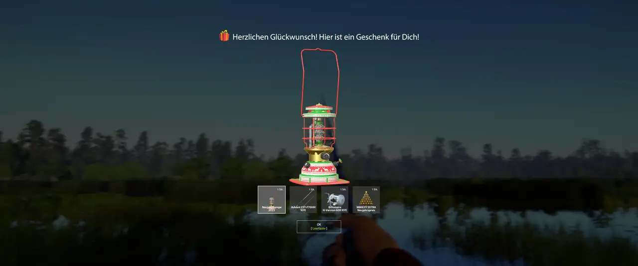 Und dann gabs nat&uuml;rlich auch gleich die Neujahrs-Geschenke... 😋